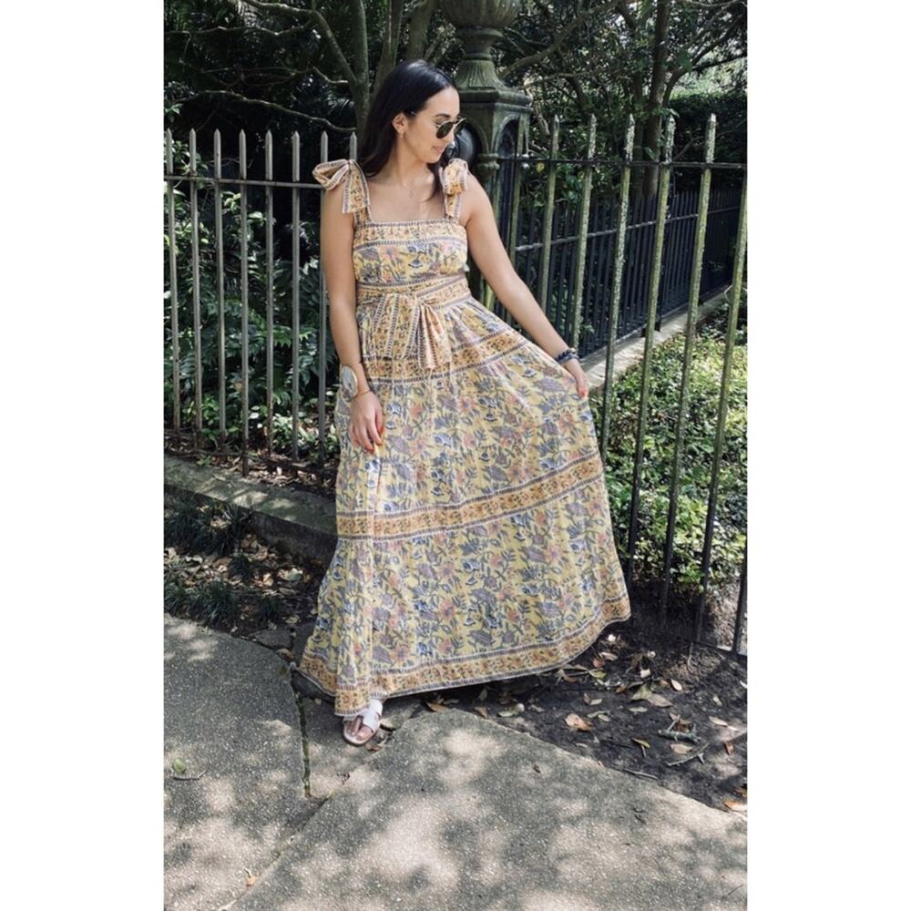 Sue Sartor Annabel Maxi Sundress Soft Chintz Size OS